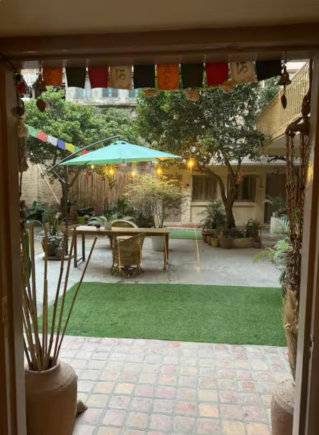 The Melo Pomelo Courtyard. Apartment Kathmandu Exterior photo